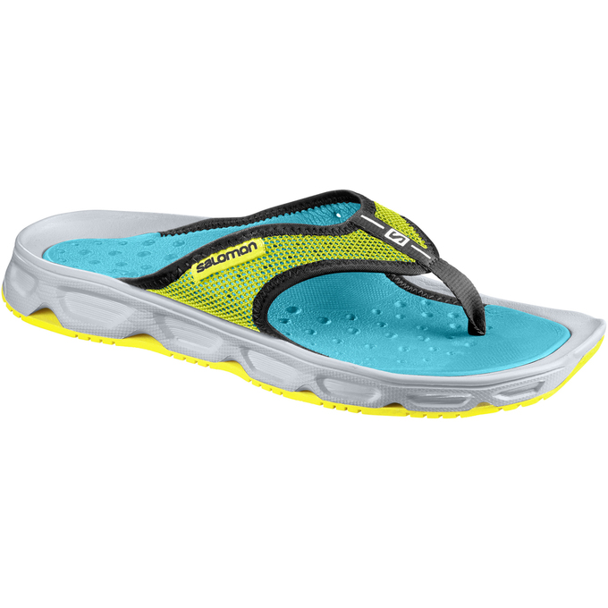 Sandalias Salomon Hombre Gris / Azules - Salomon Argentina RX BREAK ,720645-IAT